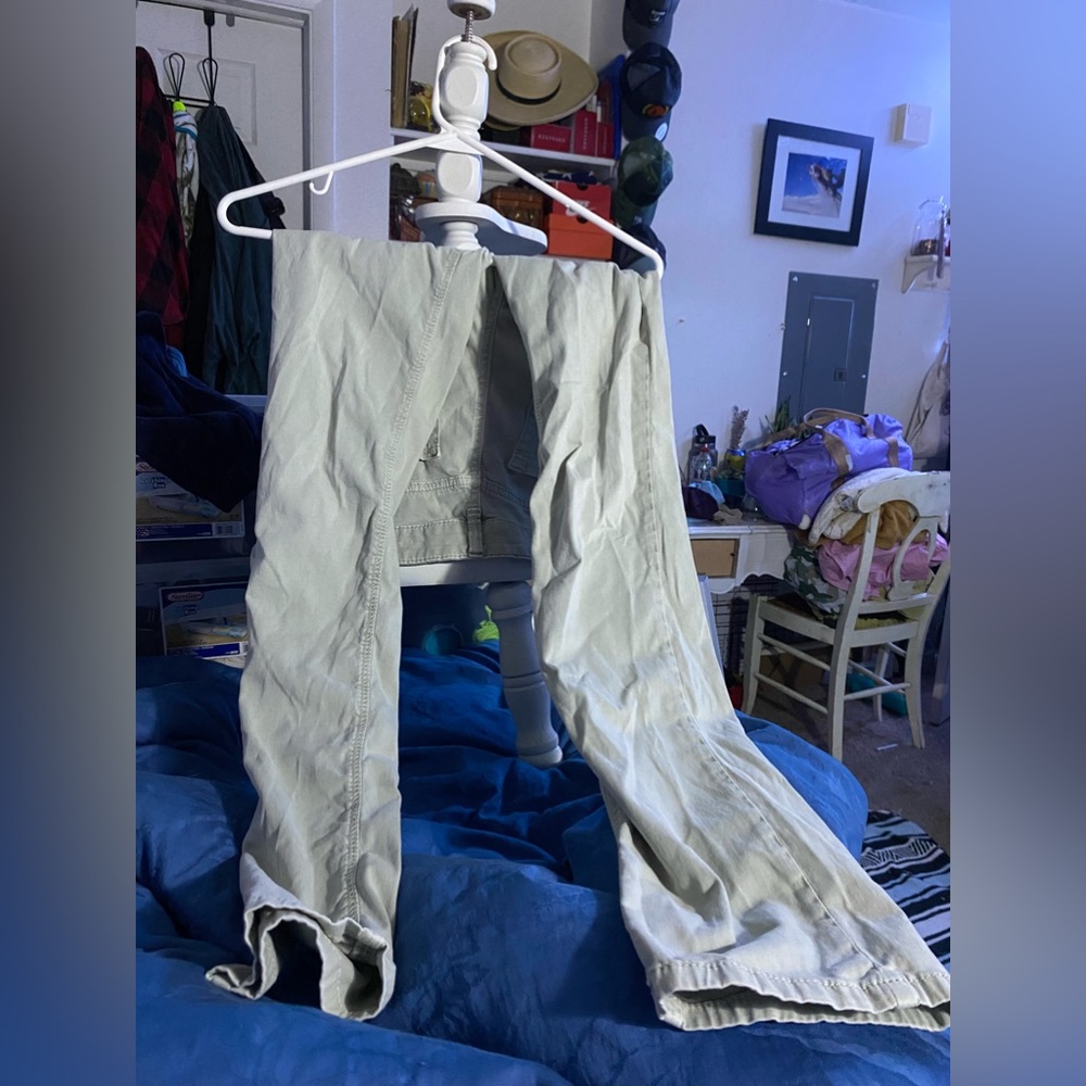 Tan khakis